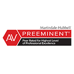 Martindale-Hubbell Preeminent AV