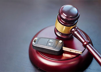 Car Key and Gavel