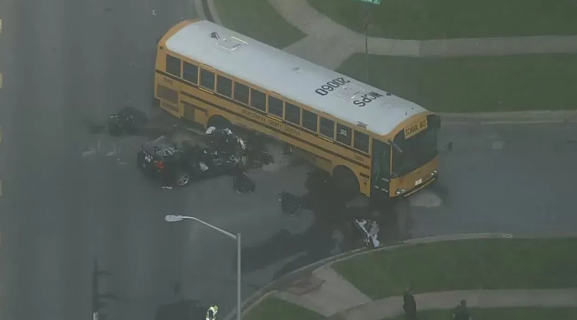 Montgomery Count School Bus Accident 3