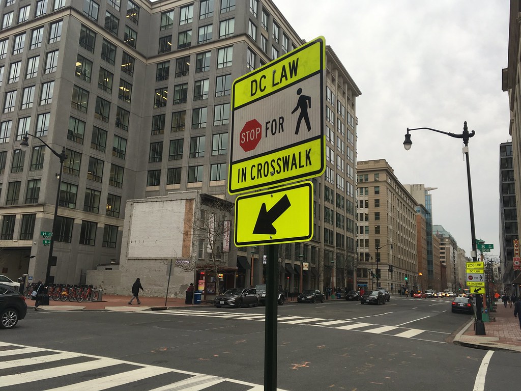 Crosswalk DC Pedestrian Accident Lawyer