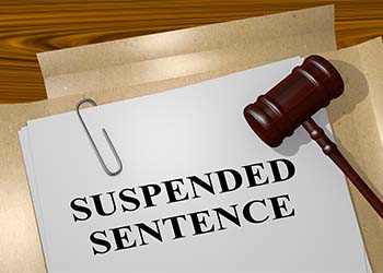 Suspended Sentence file and gavel