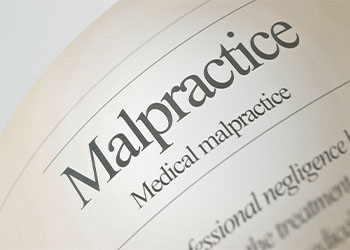 Medical Malpractice Newspaper Headline