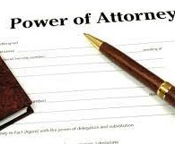 power of attorney