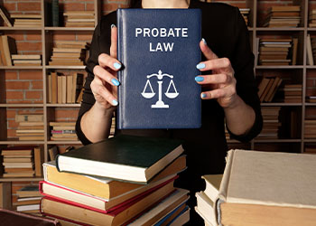 PROBATE LAW phrase on book