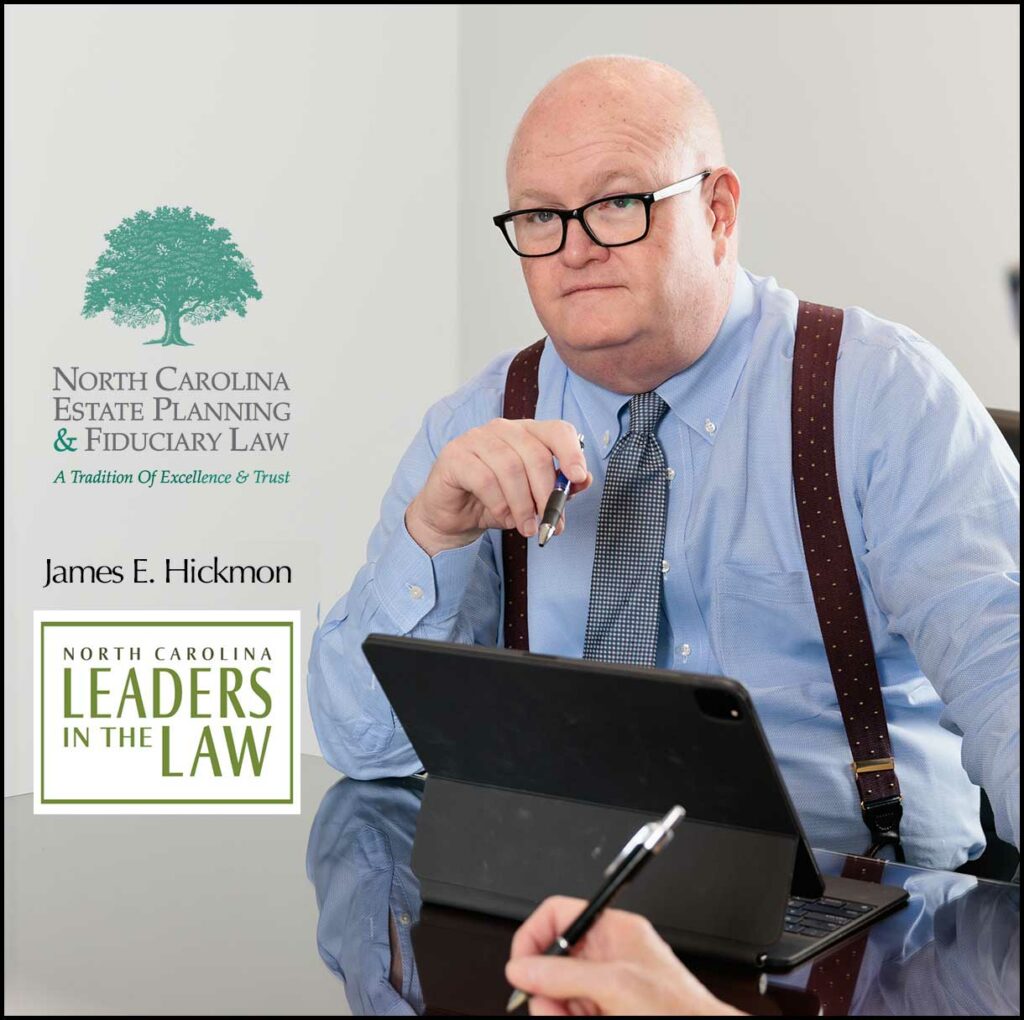 Attorney James Hickmon is a North Carolina Leaders in the Law