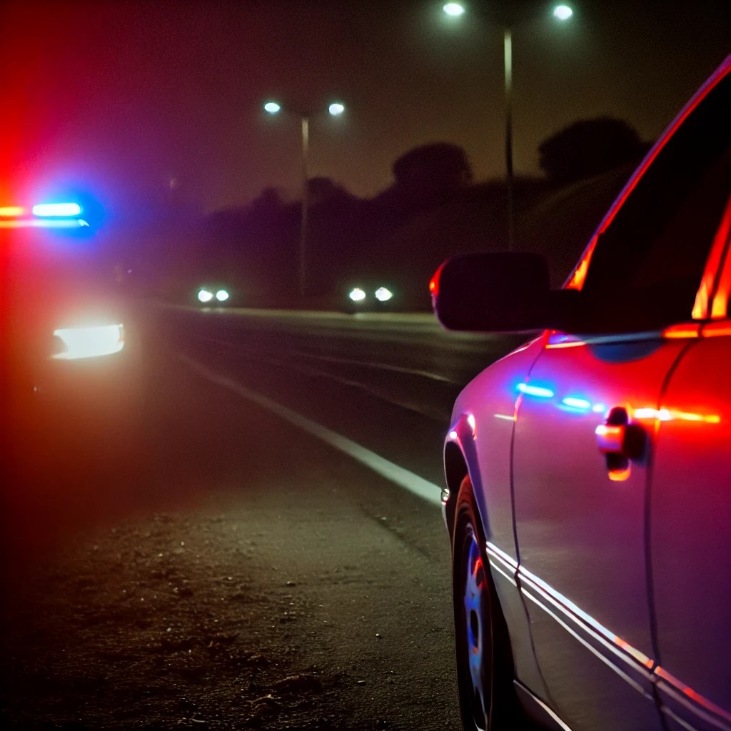 aftermath of a DUI stop