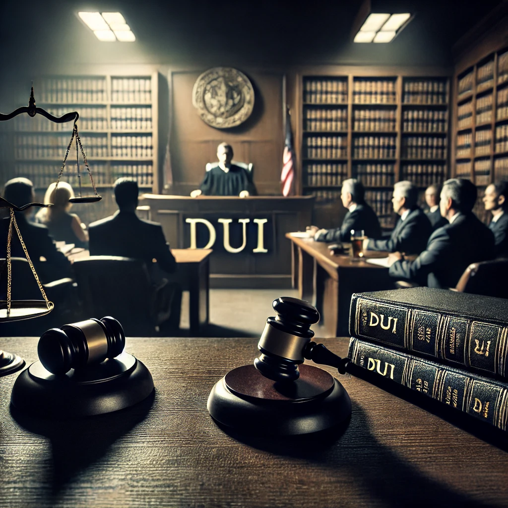judge presiding over a DUI-related legal case