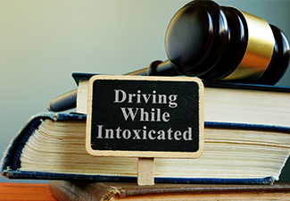 DWI driving while intoxicated law and books