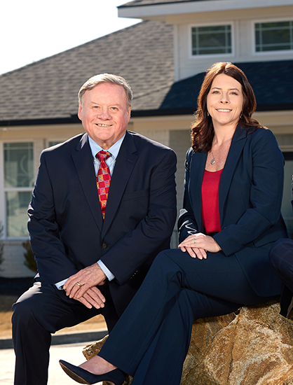Attorneys Danny and Melissa
