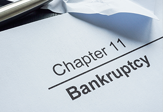 Chapter 11 bankruptcy and crumpled financial statement