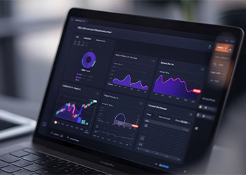 Digital wealth management platform showing real-time investment tracking