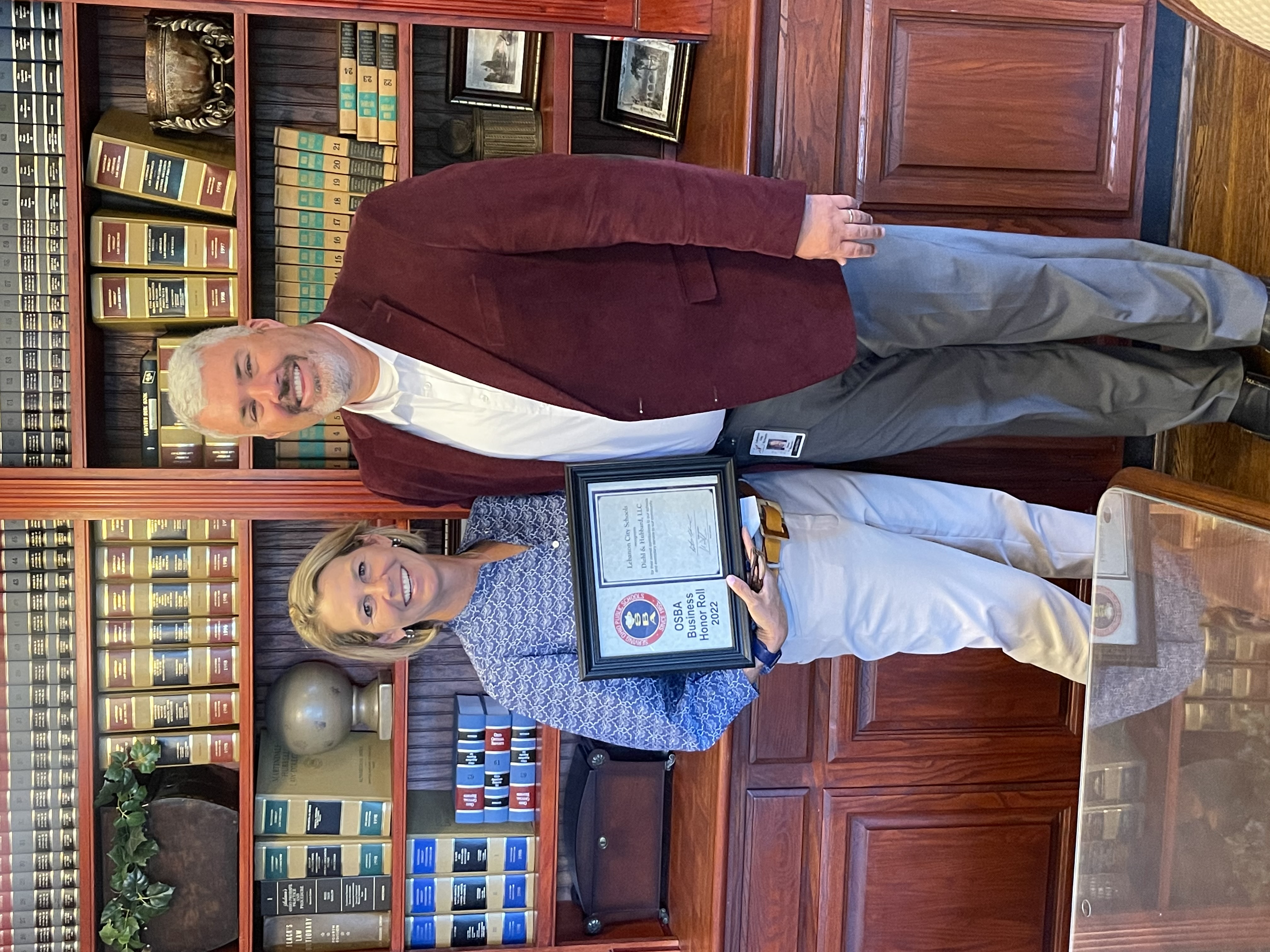 Lebanon city schools honor roll award 2022