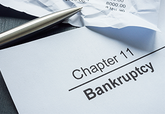Chapter 11 bankruptcy and crumpled financial statement