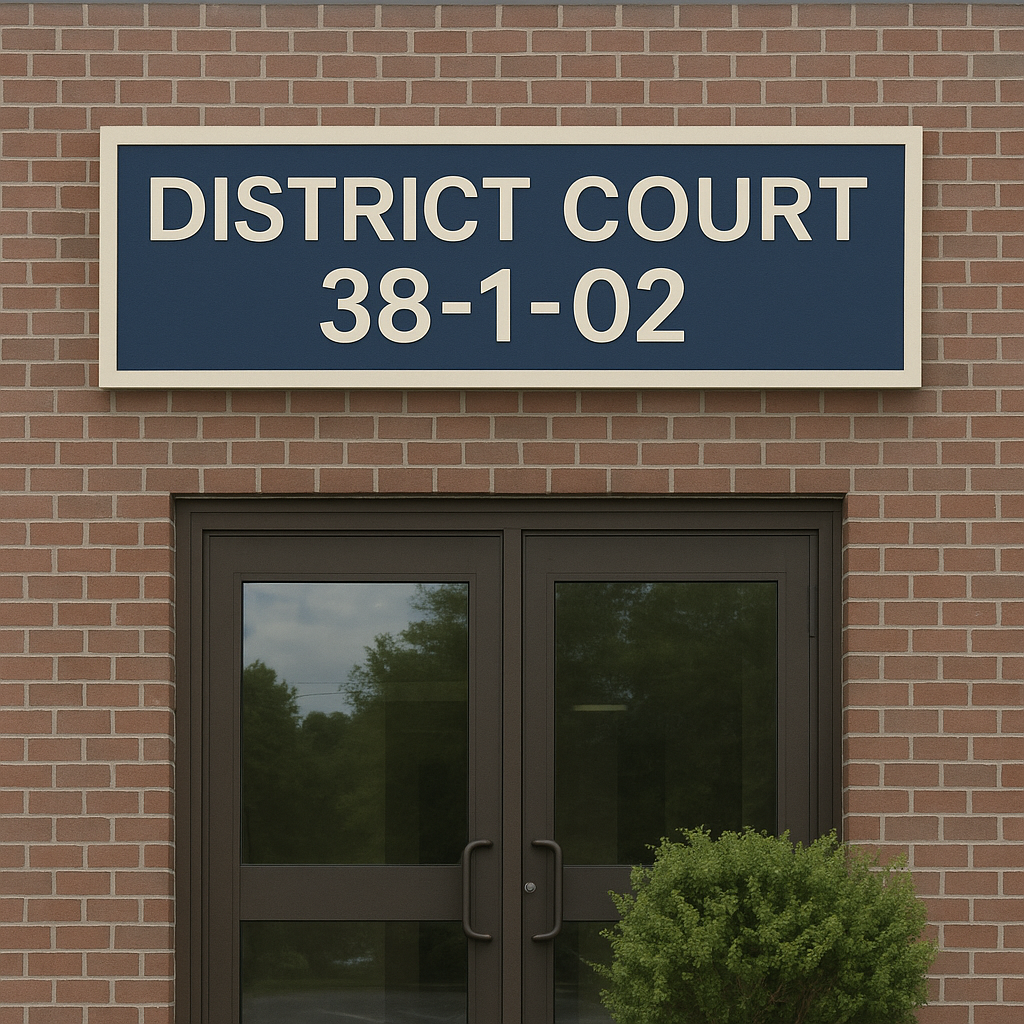 District Court 38‑1‑02