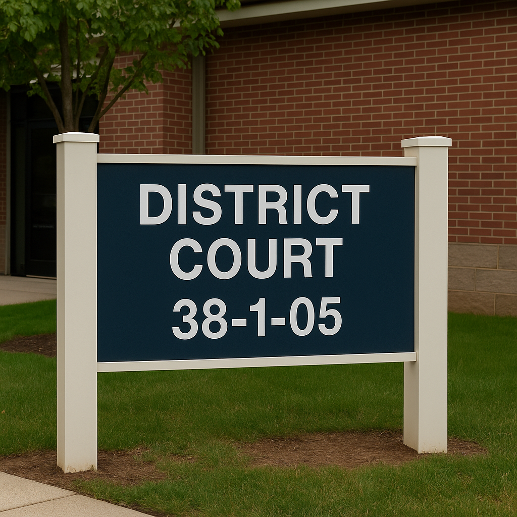 District Court 38‑1‑05