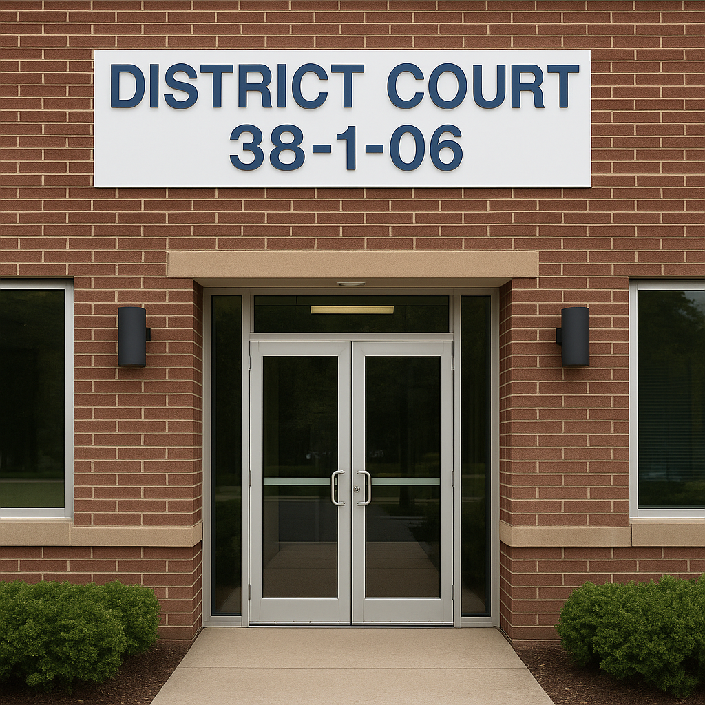 Magisterial District Court 38‑1‑06