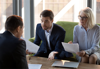Mad businessman dispute with business partner over contract