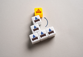 Appointment of a new head from middle managers