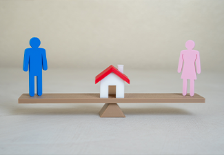 Division of property in case of divorce