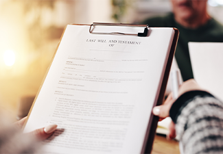 Hands, will and testament and people in office for application