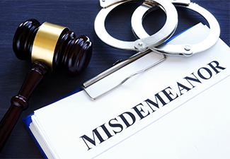 Documents with title misdemeanor and gavel