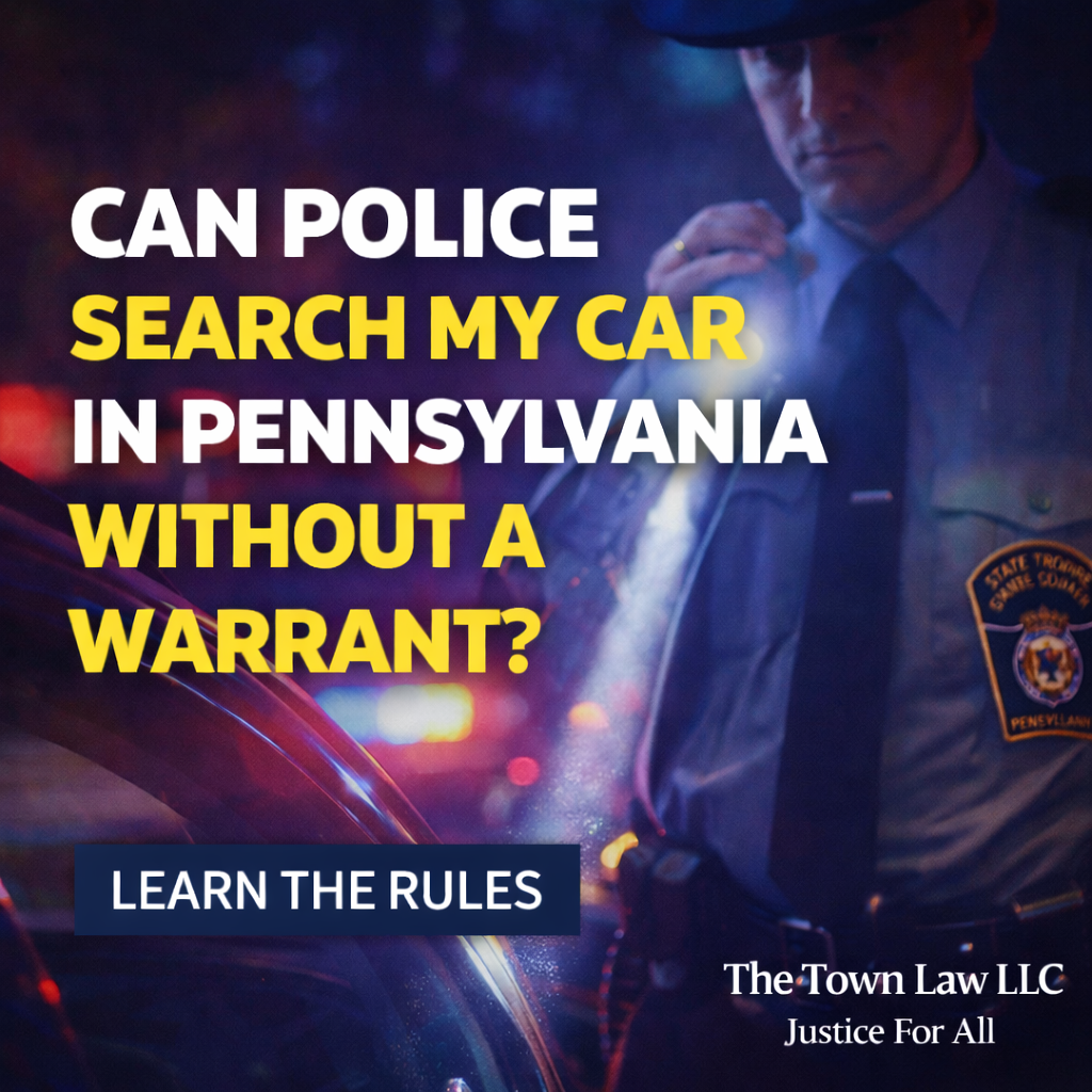 Can police search my car