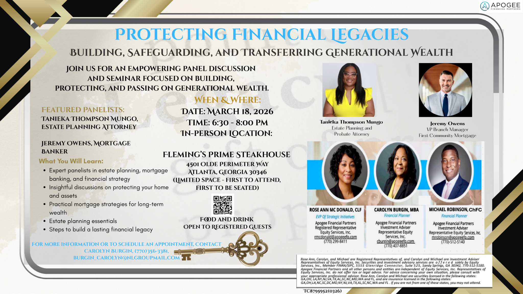 protecting Financial Legacies