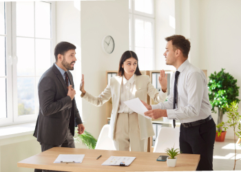 Mediator trying to resolve business partners dispute