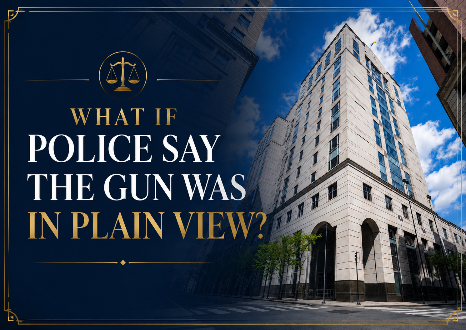plain view gun Pennsylvania