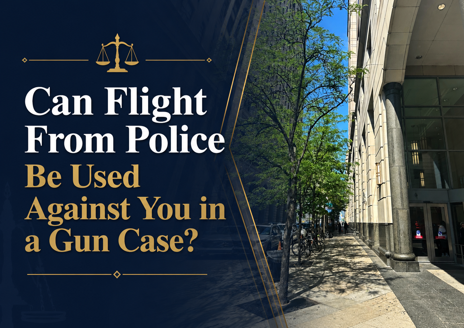 Can Flight From Police Be Used Against You in a Gun Case