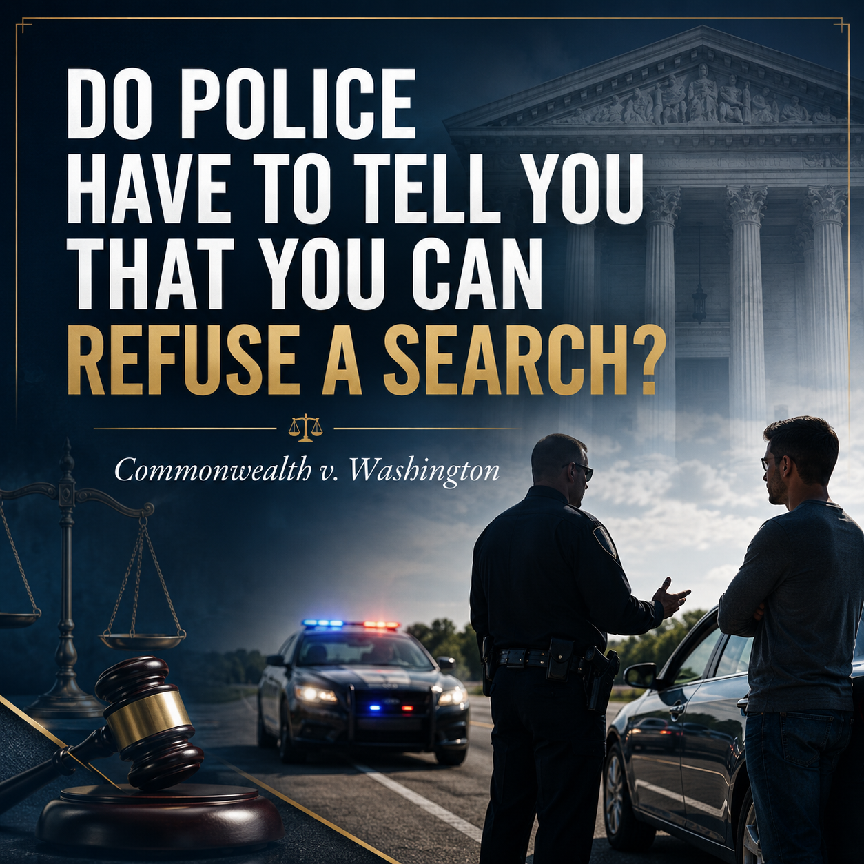 Commonwealth v. Washington: Can Police Search You If You Say “You Can Check Me”?