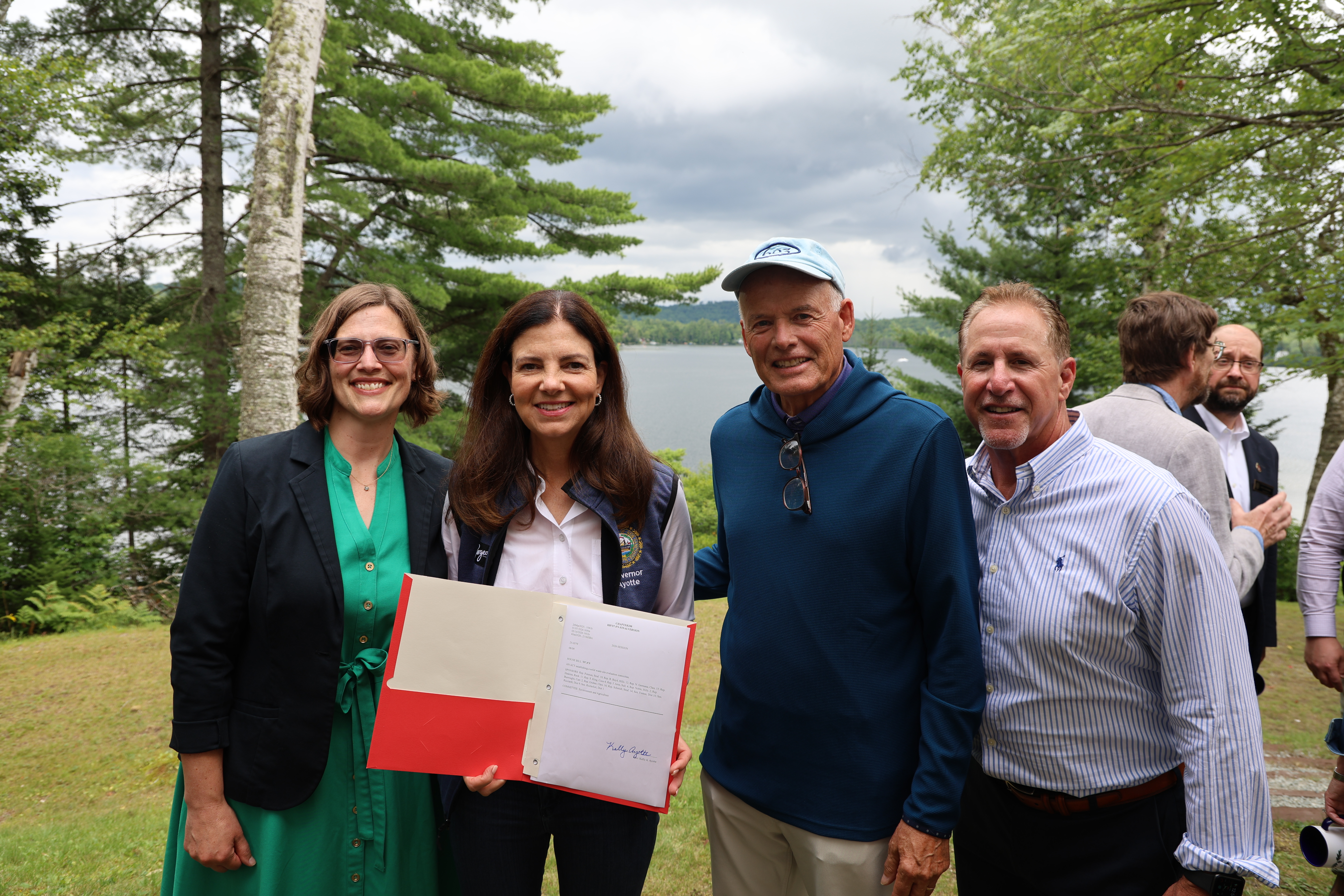 Governor Ayotte Signs Solid Waste Regulation Law
