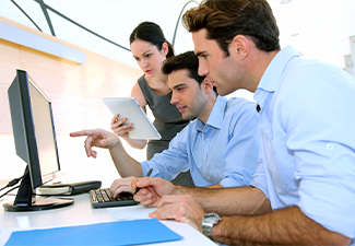 Business Partner Discussing Strategy
