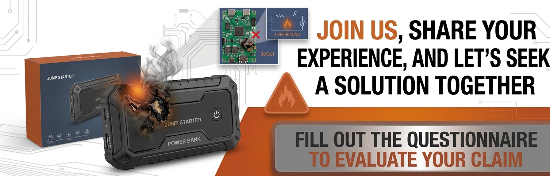 Hererod Jump Starter - Power Bank Fire Questionnaire