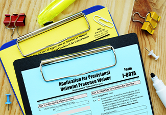 Form I-601A Application for Provisional Unlawful Presence Waiver