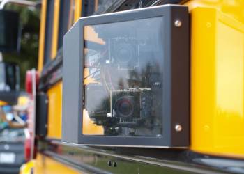 Stop Arm Cameras on a school bus