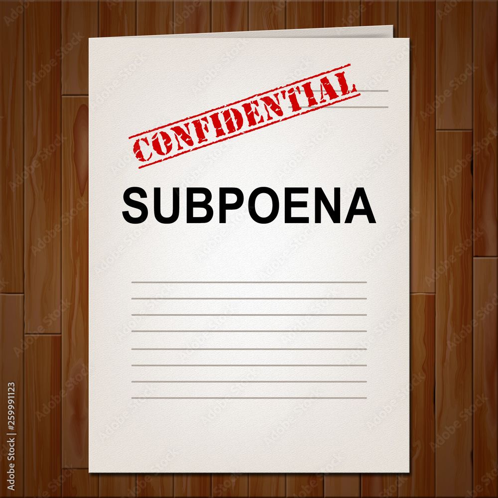 subpoena