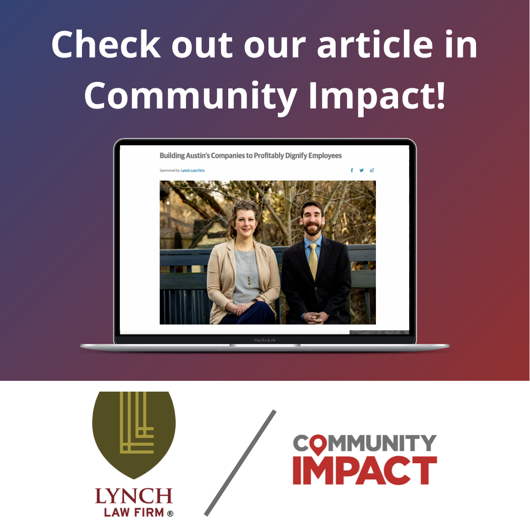 Lynch Law Firm Featured in Community Impact Paper