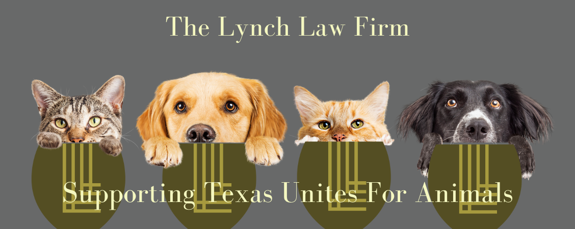 The Lynch Law Firm Supports Texas Unites for Animals