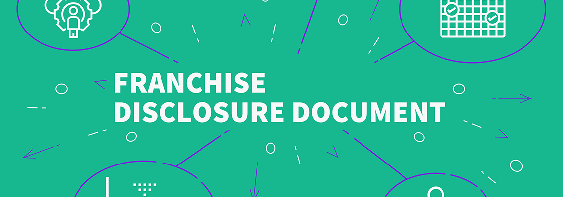 Business illustration showing the concept of franchise disclosure