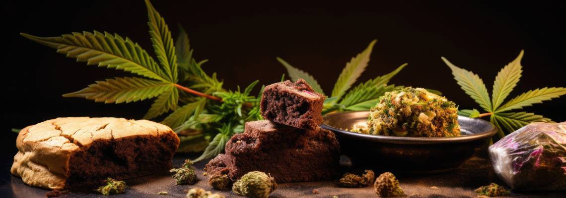 Bakery treats infused with cannabis