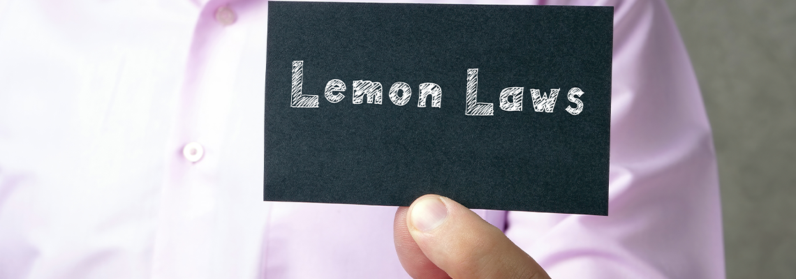 Lemon Laws phrase on the page