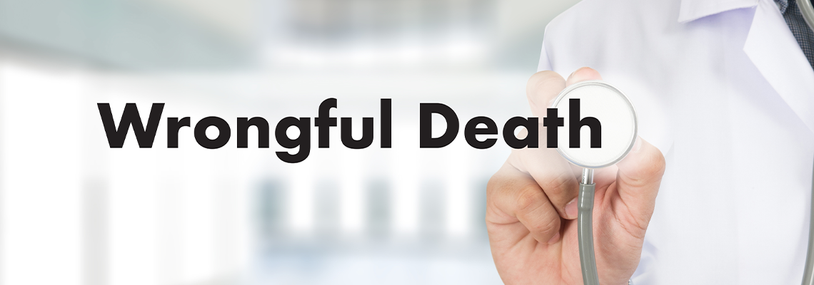Wrongful Death Doctor talk and patient medical working at office