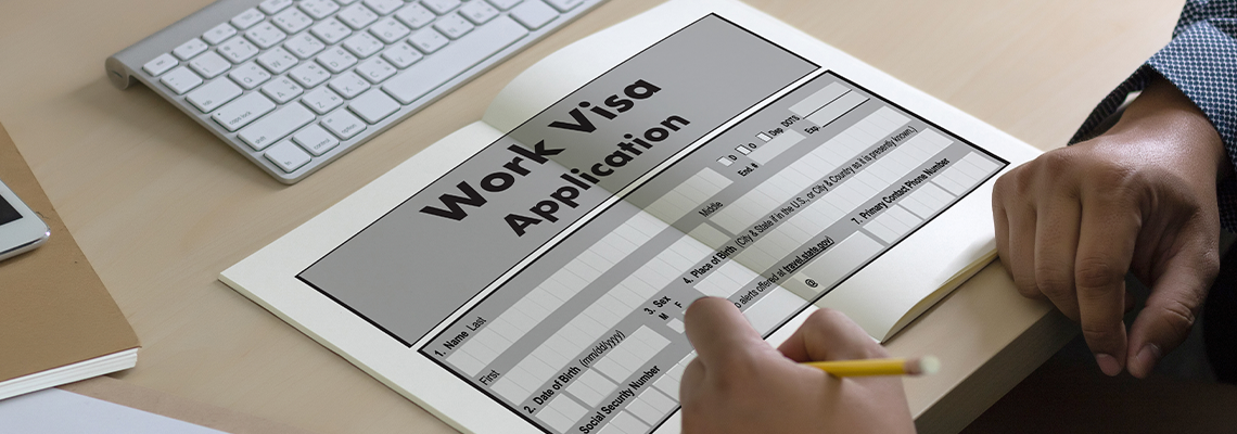 Visa Application Form Immigration Employment Recruitment