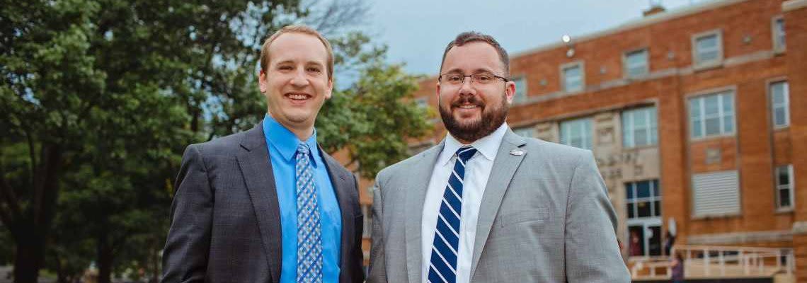 Attorneys Caleb Biesterveld and Dustin Crook