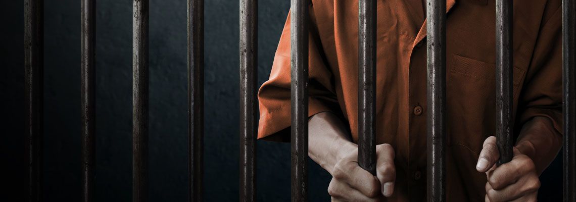 Man in prison