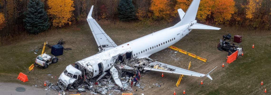 Crashed Airplane