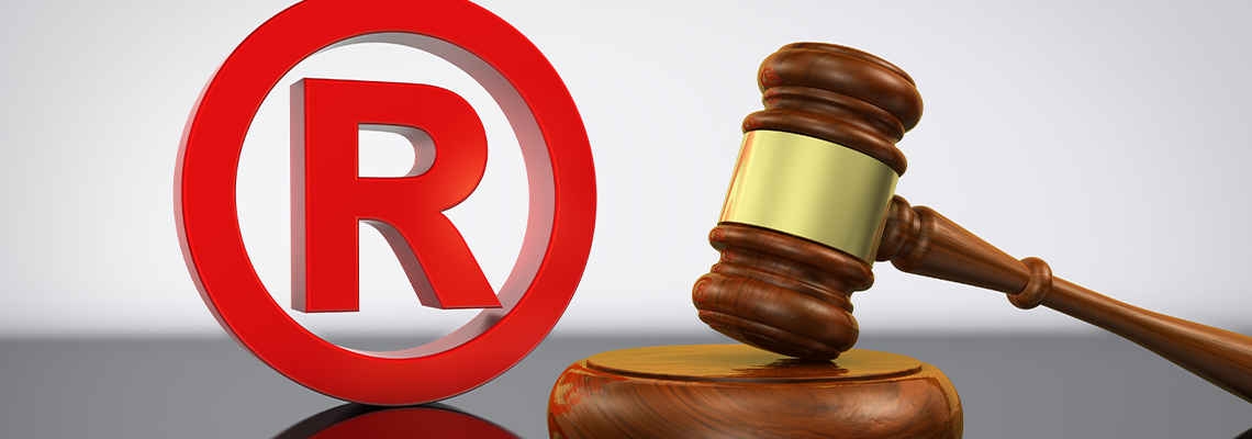 Registered Trademark Business Legal Symbol