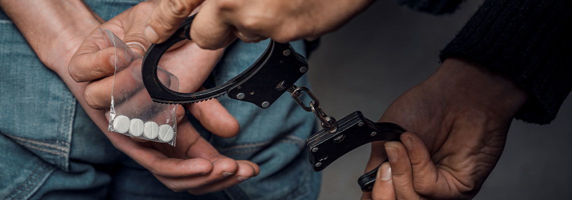 man arrested for drug possession