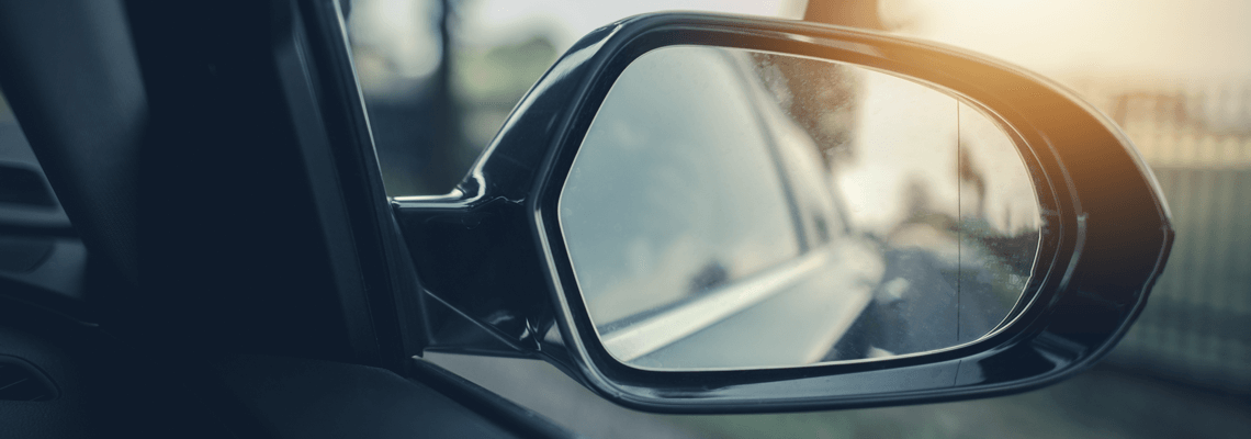 inside car mirror png